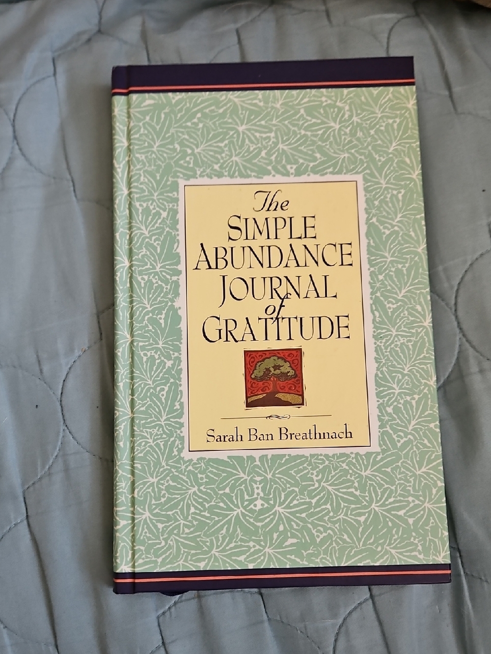 The Simple Abundance Journal of Gratitude - Mint Green Hardcover